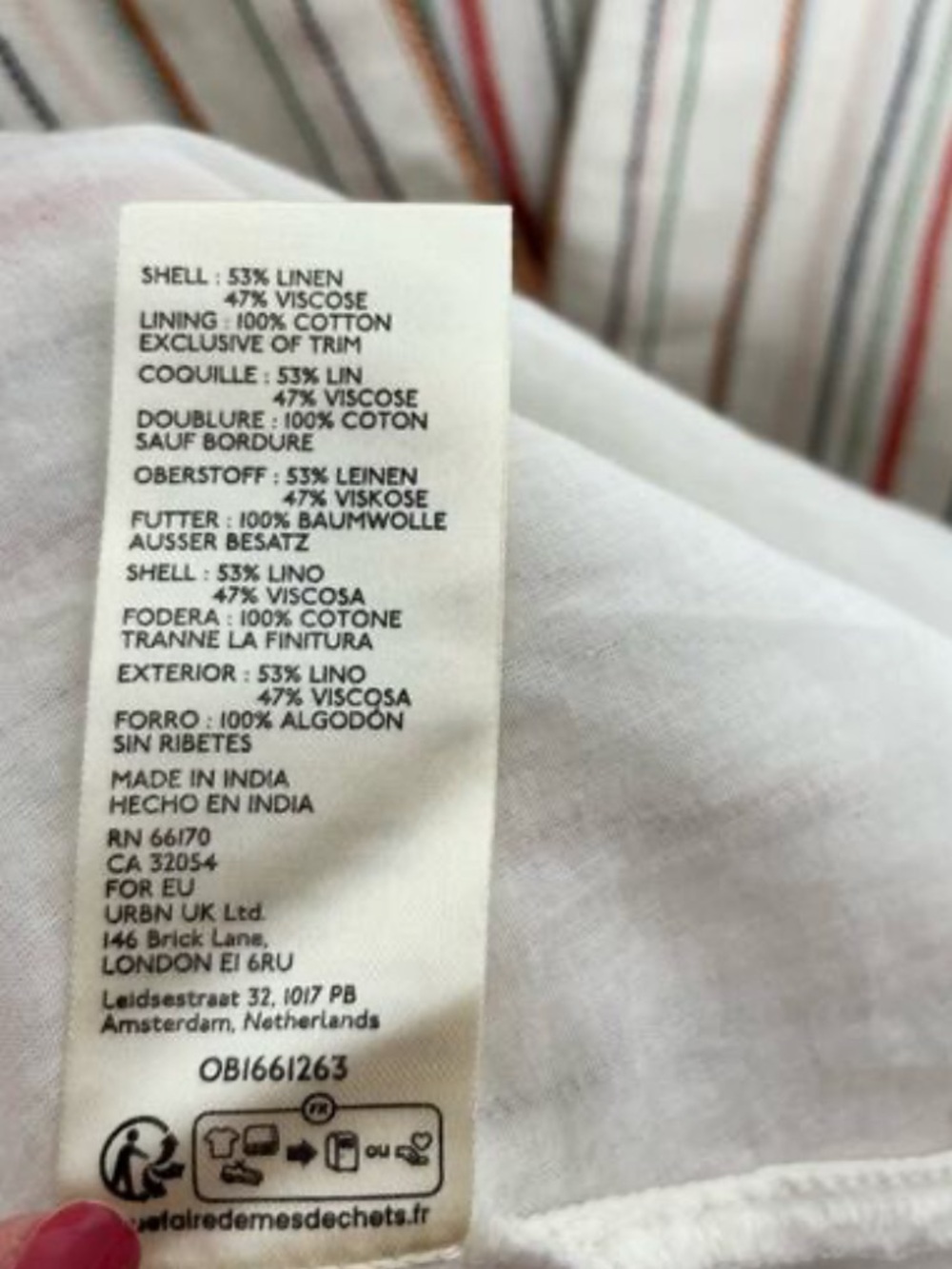 Anthropologie Maeve Belted V-Neck Button-Front Dress - Picture 8 of 8